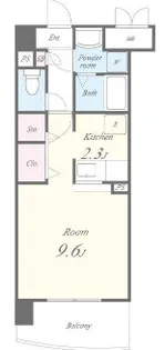 メゾン・ド・リュミエール【6階】の間取り