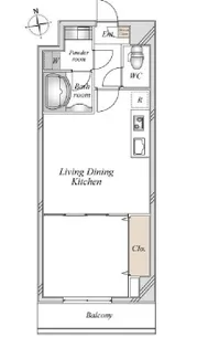 LOC’S YOKOHAMA BAYSIDE【4階】の間取り