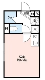 ルミエール荒川町屋【3階】の間取り