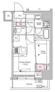 BPRレジデンス田端【10階】の間取り