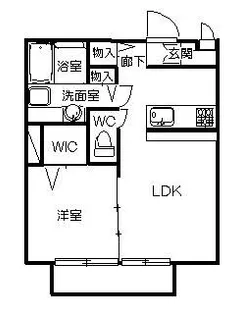 トパーズ【1階】の間取り