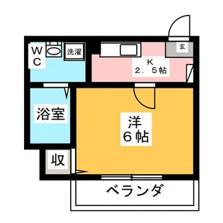 プレミアコート二俣川【3階】の間取り
