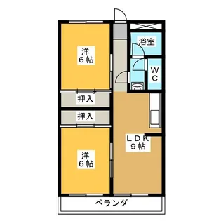 日置第3ビル【3階】の間取り