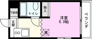 ニチリュウコーポ【2階】の間取り