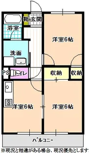 Surplus Three Tokiwa美沢台A【2階】の間取り