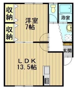 メイプル12【1階】の間取り