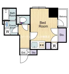 XEBEC大手町【2階】の間取り