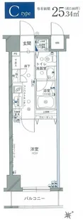 グリフィン横浜・山下公園弐番館【10階】の間取り