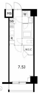 KDXレジデンス豊洲【1階】の間取り