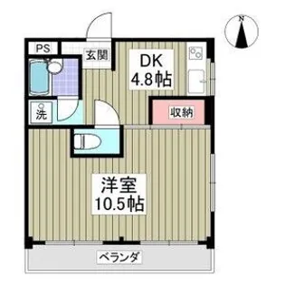 アルバスクエア【6階】の間取り