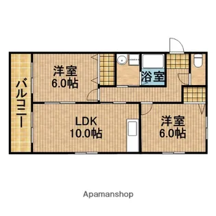 エトワール【2階】の間取り