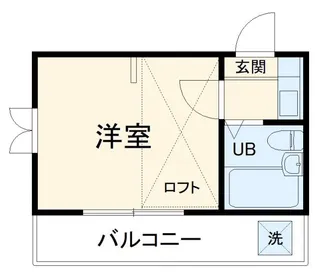 スマイル大矢部【2階】の間取り