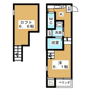 Stage苗代町【1階】の間取り