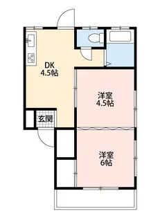 TSハイム【1階】の間取り