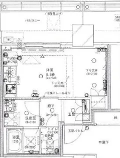 Brillia Tower 浜離宮【10階】の間取り