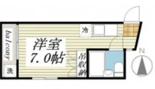 メゾン・ド・マドリエ【2階】の間取り