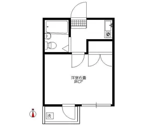 ロジュマン目白【2階】の間取り