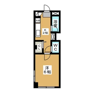 グルメゾン吉野【3階】の間取り