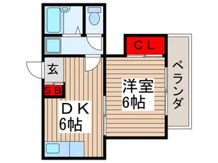 フロ-ラルハイム【3階】の間取り