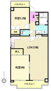 パールハイム【2階】の間取り
