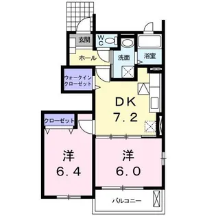 サン フォレスト I【1階】の間取り