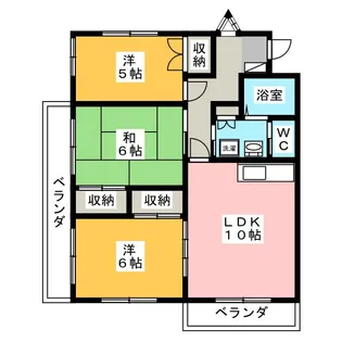 メゾンWAKABA【2階】の間取り