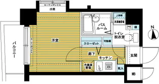 フェニックス桜上水弐番館【6階】の間取り