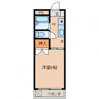 スイフトI【2階】の間取り
