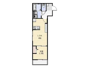 Terrace AD ONE【2階】の間取り