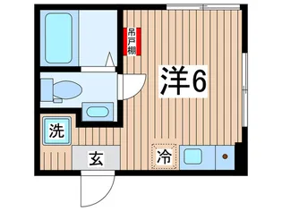 ブランカ東小岩【2階】の間取り