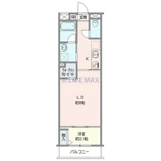 S.E.S【3階】の間取り