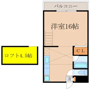 グリーンハイツKANOYA II【1階】の間取り