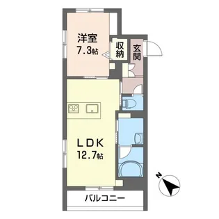 イーハトーブ浦和【3階】の間取り