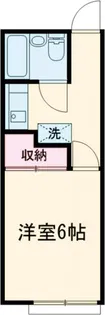 パールメントハイツA【1階】の間取り