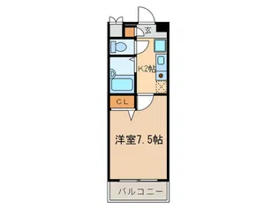 プラスパー高道【2階】の間取り