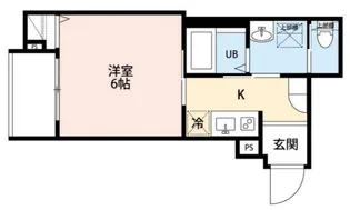robot home 南千住II【1階】の間取り