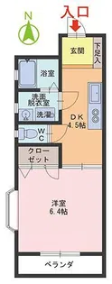 メゾンカリスペラ【3階】の間取り