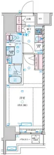 GENOVIA新子安【2階】の間取り