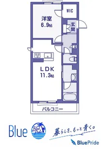 メゾニティ六番館【3階】の間取り