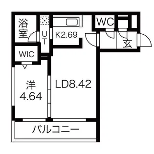 ZIZI UN【2階】の間取り