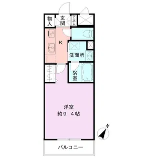 BUENA白山【3階】の間取り