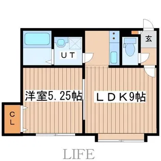 ラピスラズリ【3階】の間取り