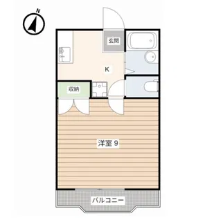 CLEO津高【4階】の間取り