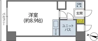 渋谷藤和コープ【6階】の間取り