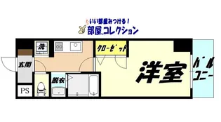 ヒット馬借テラス【7階】の間取り