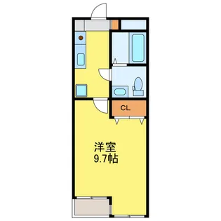 ピレノヴィラ【4階】の間取り