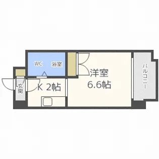 あおばビルN25【7階】の間取り