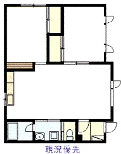 フジハイツ【2階】の間取り