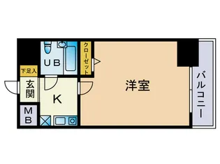 高崎鞘町シティハウス【4階】の間取り