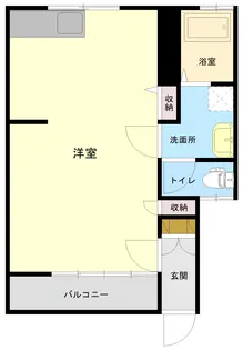 ハイツ長田パート2【1階】の間取り